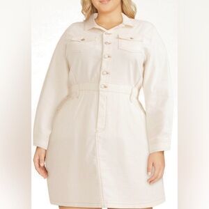 BRAND NEW Terra & Sky Women's Plus Size Mini Utility Dress,